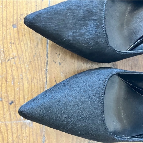 Steve Madden black pony hair pumps - Picture 2 of 6